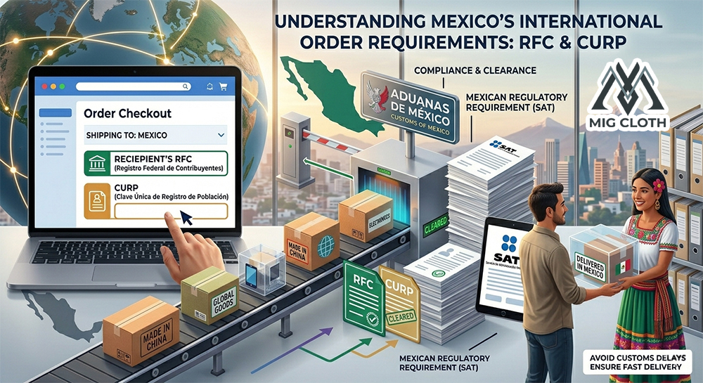 Why Customers in Mexico Must Provide RFC or CURP for International Orders